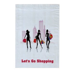 25 Pack: Poly Mailers - Let's Go Shopping